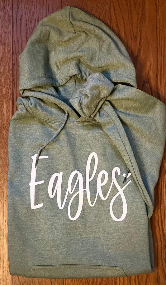 eagles heart hoodie