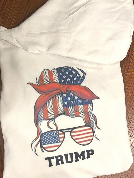 American girl trump hoodie